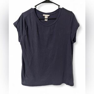 H&M Dark Blue Short Sleeve T-shirt